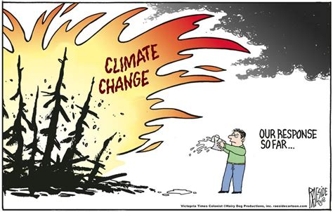 Cartoon Climate Change Powell River Peak