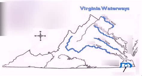 Virginia Maps Waterways Diagram Quizlet
