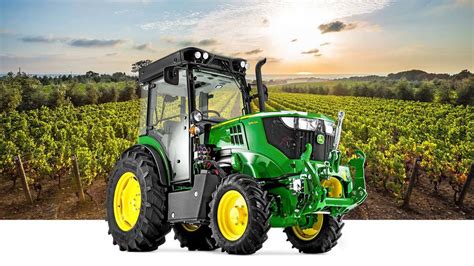 John Deere Adds New Models And Features To 5g Series Specialty Tractors