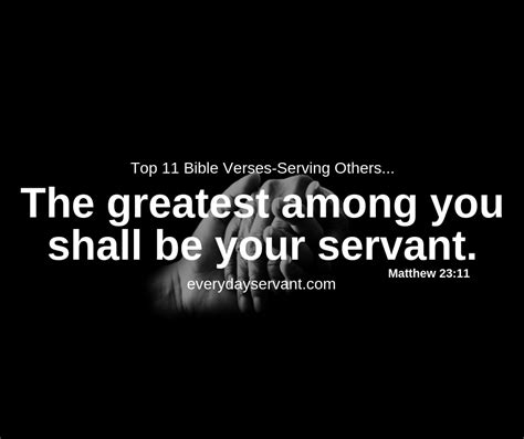 Top 11 Bible Verses Serving Others Everyday Servant