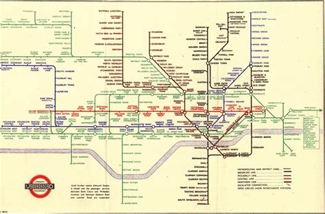 The London Tube Map Archive London Underground London Tube Map London Underground Map