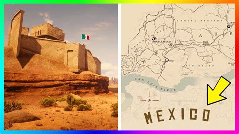 Red Dead Redemption 2 Mexico Map
