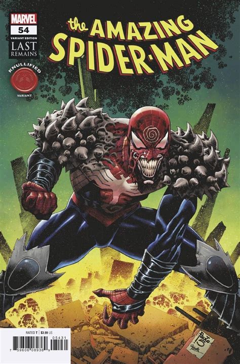 Amazing Spider Man 54 Siquera Knullified Var Lr In 2021 Spiderman