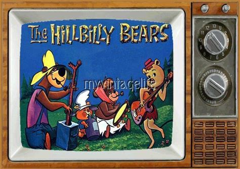 The Hillbilly Bears Tv Fridge Magnet 2 X 3 Art Saturday Morning