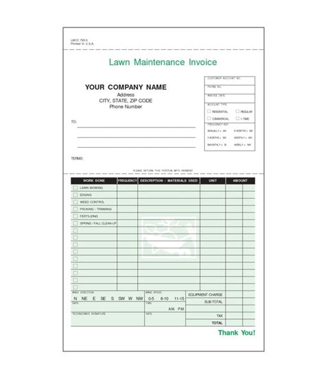 Form_title= lawn service prices form_header= compare lawn service prices and find the one that best fits your needs! lawn maintenance invoice forms — excelxo.com