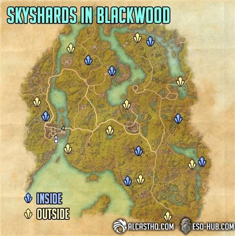 Eso Blackwood Skyshard Locations