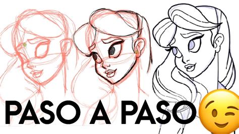Aprende A Dibujar Un Rostro Estilo Disney Paso A Paso Youtube