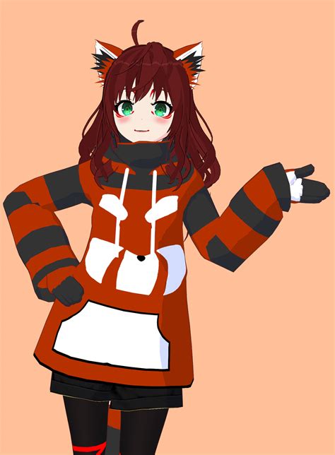 I Made A Red Panda Hoodie For Charity Rvroid