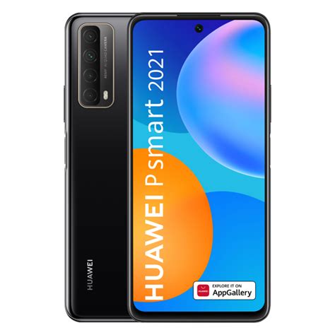 Huawei P Smart 2021 Midnight Black Reconditionat