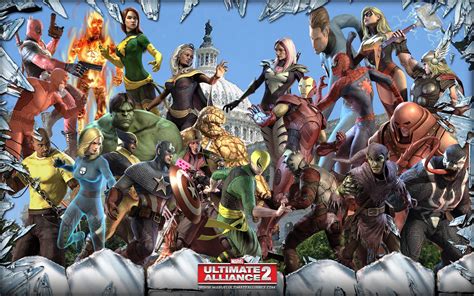 Marvel Ultimate Alliance 2 Wallpapers Wallpaper Cave