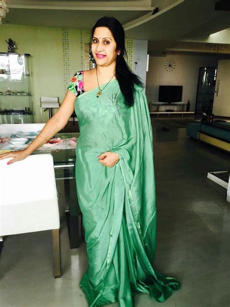 Madhuri Atluri Elegant Saree Saree Look Saree Designs