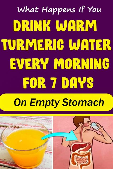 What Happens If You Drink Warm Turmeric Water Every Morning For 7 Days