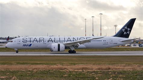 Ana Boeing 787 9 With Star Alliance Livery 02032019