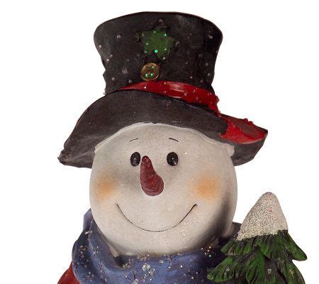Red green amber purple blue and white features 24 concave wide angle led lights with decorated plastic star light covers 130 tips 3 wide branch tips 71 black lead cord with adapter medium profile tree additional product features: 19" Fiber Optic Resin Snowman w/Christmas Tree and Shovel ...