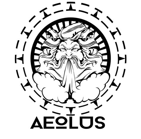 Aeolus The Greek God Of Wind Wind Logo Wind Tattoo Blowing Wind