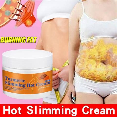 Cheap Turmeric Slimming Hot Cream Body And Abdomen Fat Burning Weight