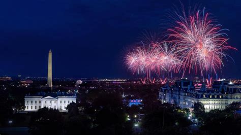fireworks explode during independence day celebrations on july 4 2021 in washington dc