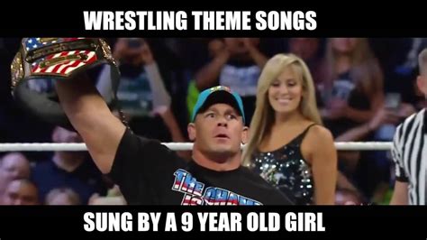 The arnold family and paul pfeiffer travel to ocean city for a little fun in the sun. John Cena's theme song - as interpreted by a 9 Year Old Girl - YouTube
