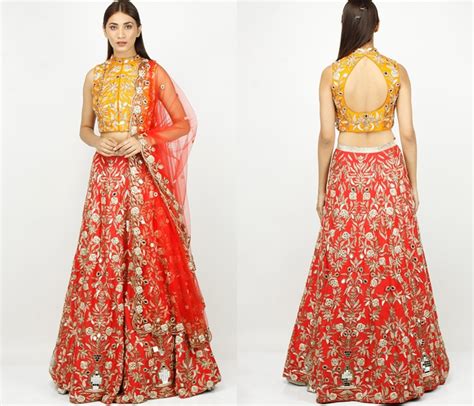 25 Lehenga Blouse Back Designs For Nailing Your Ethnic Look Keep Me