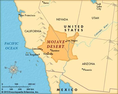 California Desert Region Places To See In Mojave And Colorado Deserts