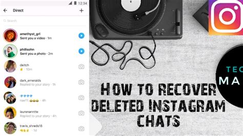 How To Recover Deleted Instagram Direct Messages Youtube
