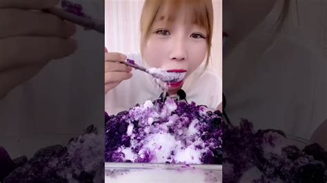 Eating Ice Asmr Her Crunchy Ice ️ 吃冰 ｜ 얼음 먹기 ｜ 氷を食べる Youtube