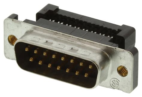 D Sub Connector Db15 Standard Plug Amplimite Hdf 15
