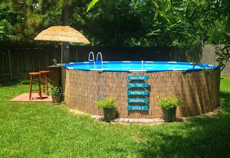 Top 110 Diy Above Ground Pool Ideas On A Budget Above Ground Pool Landscaping Above Ground