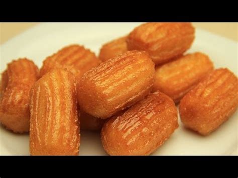 Turkish Tulumba Recipe Fried Sweet Dough With Sugar Syrup Youtube