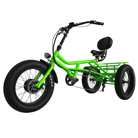 Addmotor Electric Tricycle Three Wheel 750w Electric Trike 20 Inch Fat