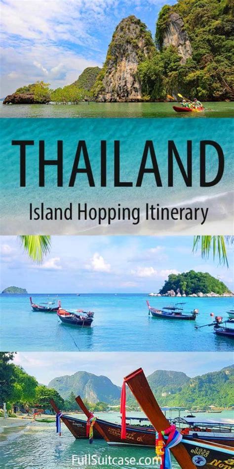 Thailand Island Hopping Epic Itinerary 2 Weeks Map And Tips