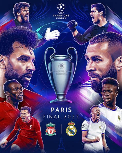 Champions League 2022 Final Posters On Behance