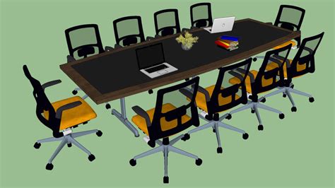 Meeting Table 3d Warehouse