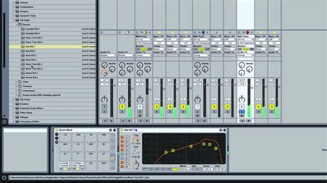 Ableton Live Dubstep Style 4 Drums Eq Fx Youtube