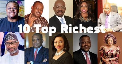 Top 10 Richest People In Nigeria Naijafm