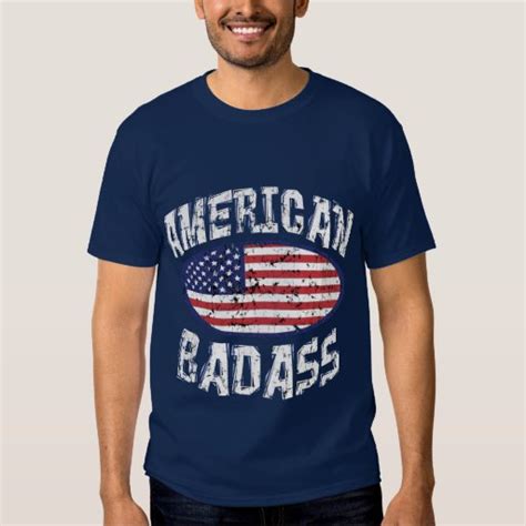 American Badass T Shirt Zazzle