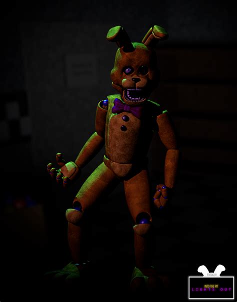 Pit Bonnie Poster By Fredguy Into The Pit Lights Out Official On
