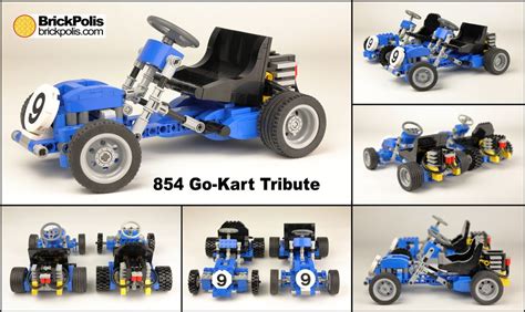 Lego Moc 854 Go Kart Tribute By Berthil Rebrickable Build With Lego