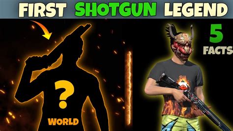 Who Was First Shotgun Legend In World 🤔 5 Most Rare Facts Garena