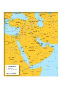 Learn vocabulary, terms and more with flashcards, games and other study tools. Labeled Southwest Asia Map with Capitals - World Map With Countries