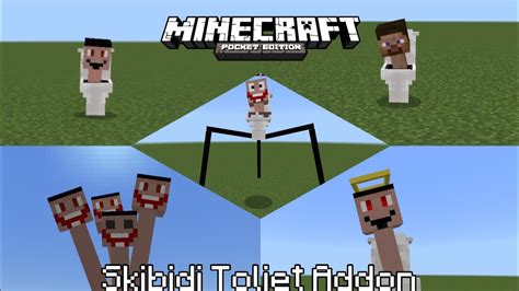 Skibidi Toilet Addon For Minecraft Pe 120 Minecraft Addons 120