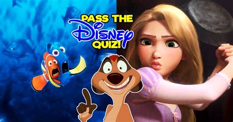 Theres No Way You Can Pass This Disney Quizbut You Can