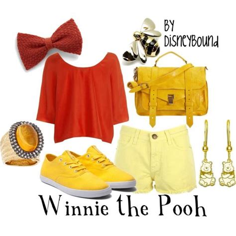 Disneybound Winnie The Pooh Cute Disney Outfits Disney Themed Outfits
