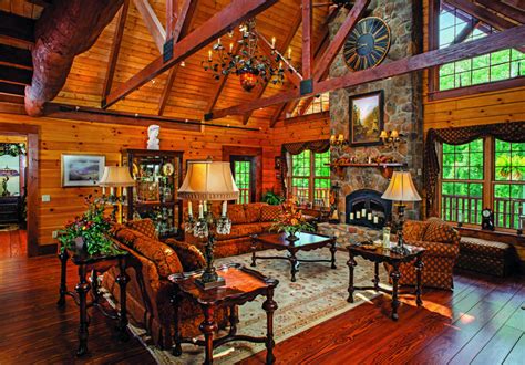 7 More Than Great Log Home Great Rooms