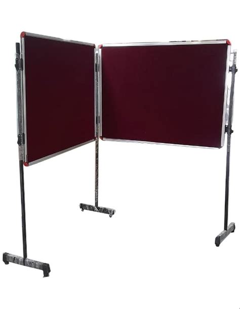Softboard Core Red College Notice Board Frame Material Durable