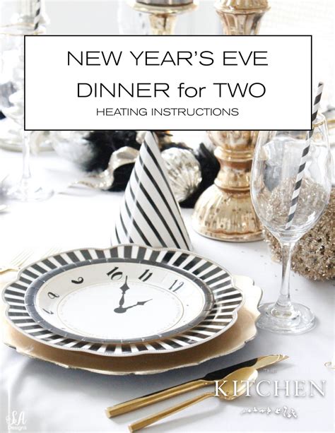 The Kitchen New Years Eve Dinner For Two Heating Instructions 2020