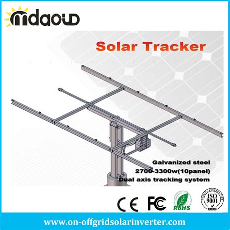China 2017 New Type Hot Sell Dual Axis Sun Tracker Solar Panel