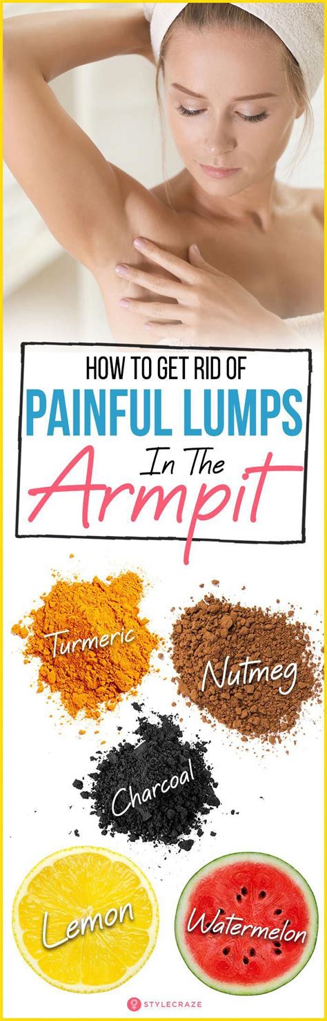 How To Get Rid Of Painful Lumps In The Armpit Lumpunderskinonback