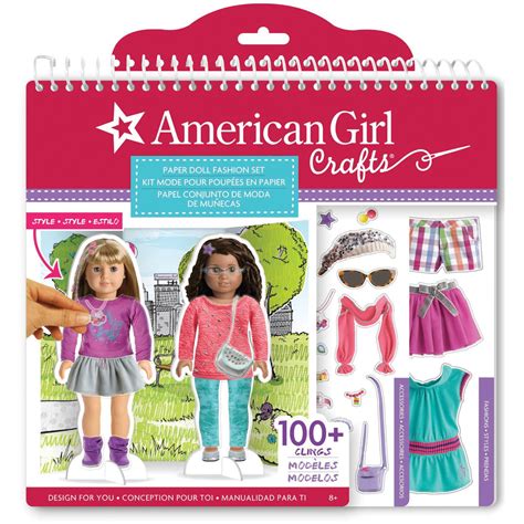 American Girl Paper Doll Fashion Stylist Set