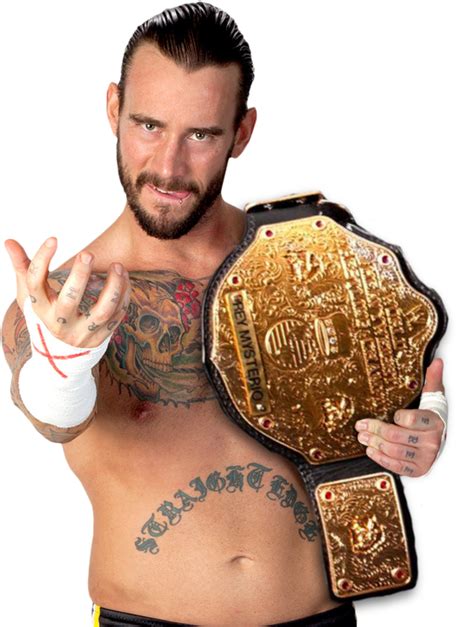 Cm Punk World Heavyweight Champion New Render By Dunktheclown On Deviantart